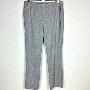 Akris Punto Lightweight Wool Grey Trouser Pants 8